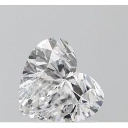 Diament laboratoryjny bezbarwny serce, 1.03ct, VVS2, D, IGI LG752501405
