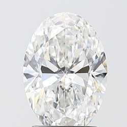 Diament laboratoryjny bezbarwny szlif owalny, 2.06ct, VVS2, E, IGI LG752588341