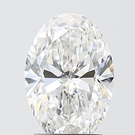 Diament laboratoryjny bezbarwny szlif owalny, 2.06ct, VVS2, E, IGI LG752588341