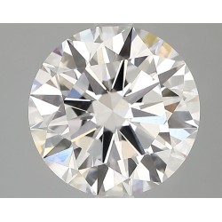 Diament laboratoryjny bezbarwny szlif okrągły, 3ct, VVS2, F, IGI LG747526005