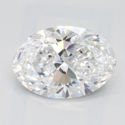 Diament laboratoryjny bezbarwny szlif owalny, 1.21ct, IF, D, IGI LG731569258