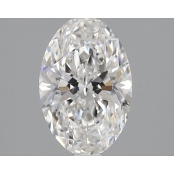 Diament laboratoryjny bezbarwny szlif owalny, 1.29ct, VVS2, F, IGI LG747513683