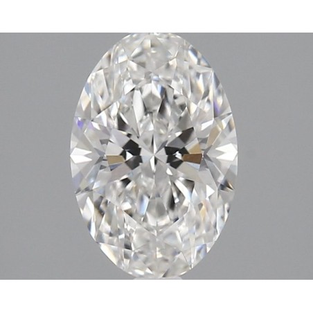 Diament laboratoryjny bezbarwny szlif owalny, 1.29ct, VVS2, F, IGI LG747513683