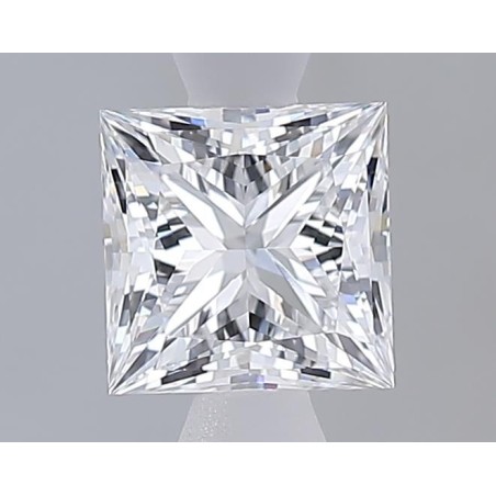 Diament laboratoryjny bezbarwny szlif princess, 1.04ct, VVS2, D, IGI LG713551836