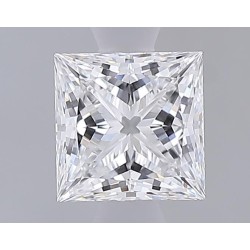 Diament laboratoryjny bezbarwny szlif princess, 1.04ct, VVS1, D, IGI LG712565256