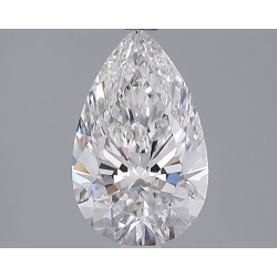 Diament laboratoryjny bezbarwny szlif gruszkowy, 2.05ct, VVS2, E, IGI LG743566945