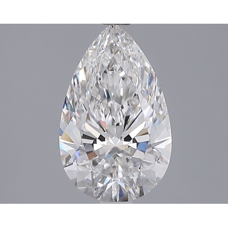 Diament laboratoryjny bezbarwny szlif gruszkowy, 2.05ct, VVS2, E, IGI LG743566945