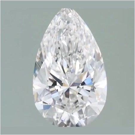 Diament laboratoryjny bezbarwny szlif gruszkowy, 1.7ct, VVS1, E, IGI LG735531919