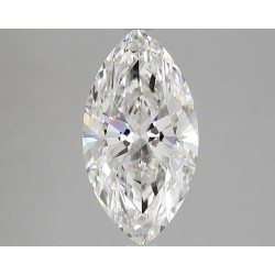 Diament laboratoryjny bezbarwny markiza, 3ct, VVS2, F, IGI LG747524923