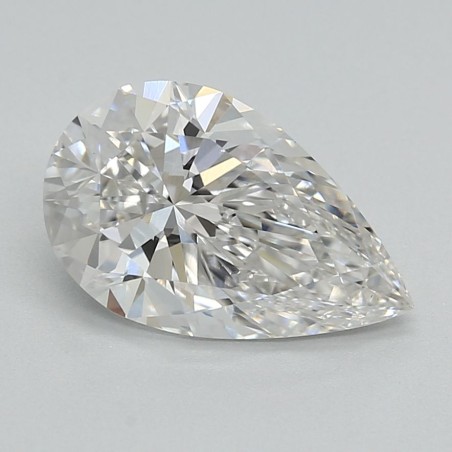 Diament laboratoryjny bezbarwny szlif gruszkowy, 1.58ct, VVS2, F, IGI LG743566460