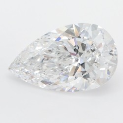 Diament laboratoryjny bezbarwny szlif gruszkowy, 2.06ct, VVS1, D, IGI LG660415235