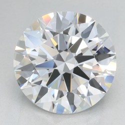 Diament laboratoryjny bezbarwny szlif okrągły, 2.06ct, IF, D, IGI LG677520554