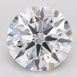 Diament laboratoryjny bezbarwny szlif okrągły, 2.78ct, VVS1, D, GIA 6502426050