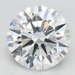 Diament laboratoryjny bezbarwny szlif okrągły, 2.72ct, VVS1, D, GIA 2504450004