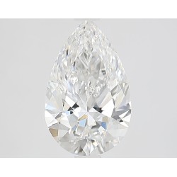 Diament laboratoryjny bezbarwny szlif gruszkowy, 2.01ct, VVS2, E, IGI LG697506419