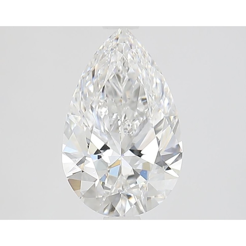 Diament laboratoryjny bezbarwny szlif gruszkowy, 2.01ct, VVS2, E, IGI LG697506419