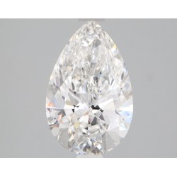 Diament laboratoryjny bezbarwny szlif gruszkowy, 2.01ct, VVS2, F, IGI LG743578111