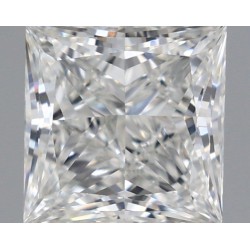 Diament laboratoryjny bezbarwny szlif princess, 0.97ct, VVS2, F, IGI LG655437421
