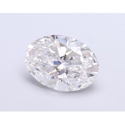 Diament laboratoryjny bezbarwny szlif owalny, 2.94ct, VVS2, F, IGI LG750508694