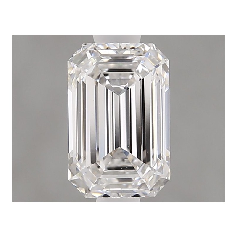 Diament laboratoryjny bezbarwny szlif szmaragdowy, 1.03ct, VVS2, E, IGI LG752540203