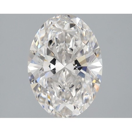 Diament laboratoryjny bezbarwny szlif owalny, 1.58ct, VVS2, F, IGI LG742547855