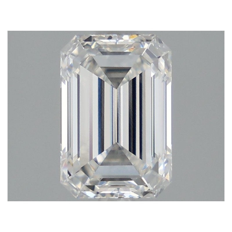 Diament laboratoryjny bezbarwny szlif szmaragdowy, 2.17ct, VVS2, E, IGI LG743582407