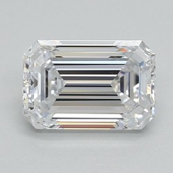 Diament laboratoryjny bezbarwny szlif szmaragdowy, 1.06ct, VVS1, D, IGI LG742533900