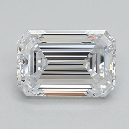Diament laboratoryjny bezbarwny szlif szmaragdowy, 1.06ct, VVS1, D, IGI LG742533900