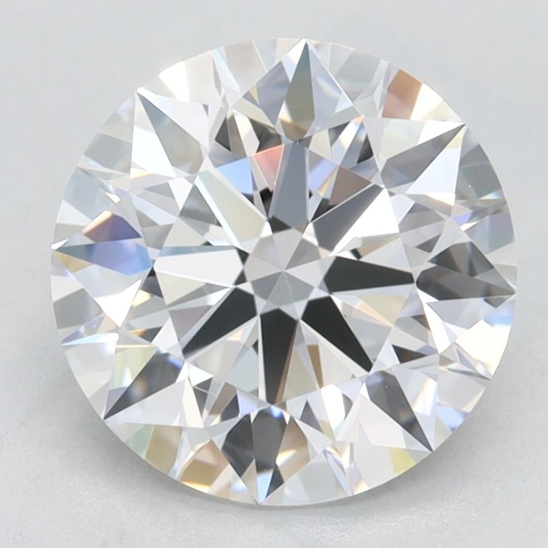 Diament laboratoryjny bezbarwny szlif okrągły, 2.56ct, VVS1, D, GIA 2506527246