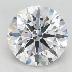 Diament laboratoryjny bezbarwny szlif okrągły, 2.44ct, VVS1, D, GIA 3505580901