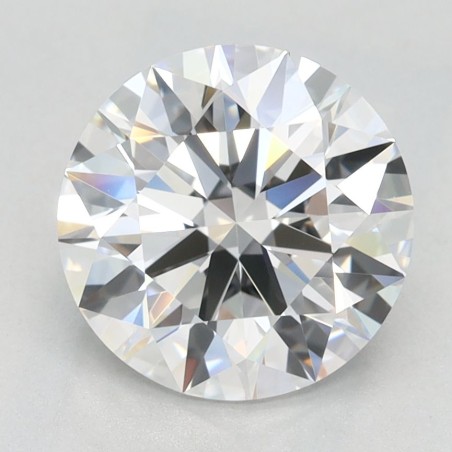 Diament laboratoryjny bezbarwny szlif okrągły, 2.03ct, IF, D, GIA 6502580850