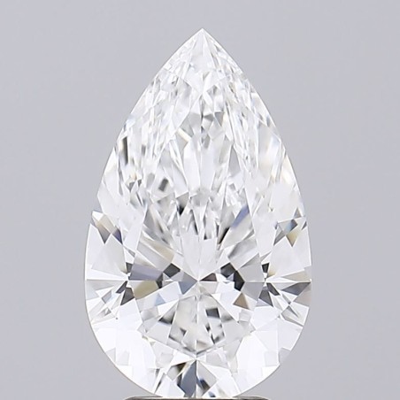 Diament laboratoryjny szlif gruszkowy, 2.72ct, VVS2, E, GIA 1483984507