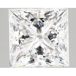 Diament laboratoryjny szlif princess, 2.7ct, VVS2, D, IGI LG659470023