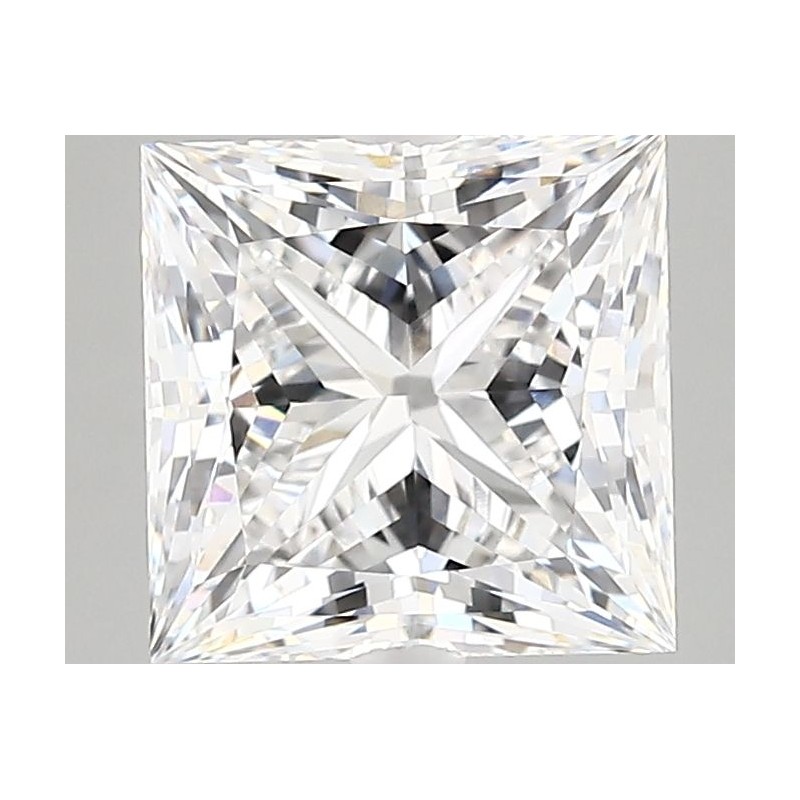 Diament laboratoryjny szlif princess, 2.7ct, VVS2, D, IGI LG659470023