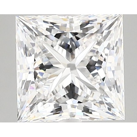 Diament laboratoryjny szlif princess, 2.7ct, VVS2, D, IGI LG659470023
