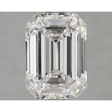 Diament laboratoryjny szlif szmaragdowy, 2.55ct, VVS1, D, GIA 1528214007