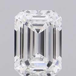 Diament laboratoryjny szlif szmaragdowy, 2.58ct, VVS1, E, IGI LG741576713