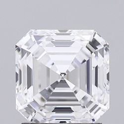 Diament laboratoryjny szlif szmaragdowy kwadratowy, 1.93ct, VVS2, D, IGI LG597387401