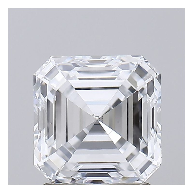 Diament laboratoryjny szlif szmaragdowy kwadratowy, 1.9ct, VVS2, E, IGI LG627475087