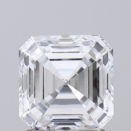 Diament laboratoryjny szlif szmaragdowy kwadratowy, 1.9ct, VVS2, E, IGI LG627475087