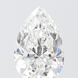 Diament laboratoryjny szlif gruszkowy, 1.55ct, VVS2, E, IGI LG740509273