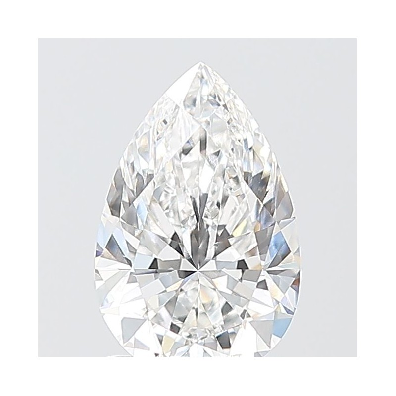 Diament laboratoryjny szlif gruszkowy, 1.55ct, VVS2, E, IGI LG740509273