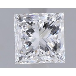 Diament laboratoryjny szlif princess, 1.53ct, VVS1, E, IGI LG700509078