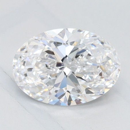 Diament laboratoryjny szlif owalny, 1ct, IF, D, IGI LG737529953