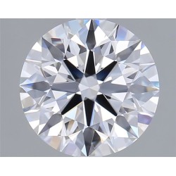 Diament laboratoryjny szlif okrągły, 2.5ct, VVS2, D, GIA 7533046199