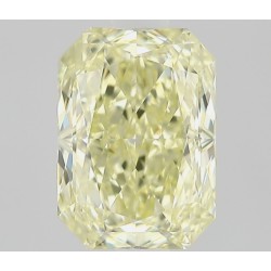 Diament o barwie fantazyjnej radiant, 0.72ct, VVS2, Fancy Yellow, GIA 7536531601