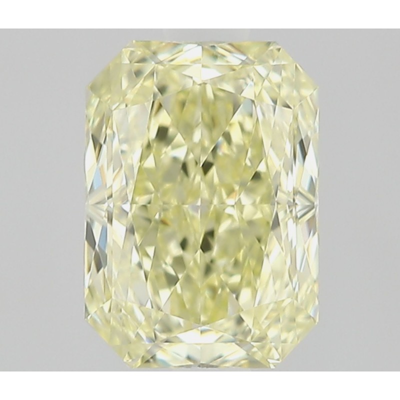 Diament o barwie fantazyjnej radiant, 0.72ct, VVS2, Fancy Yellow, GIA 7536531601