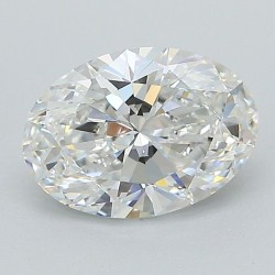 Diament laboratoryjny szlif owalny, 1.59ct, VVS2, E, IGI LG626412377