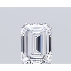 Diament laboratoryjny szlif szmaragdowy, 1.52ct, VVS1, E, IGI LG713535475