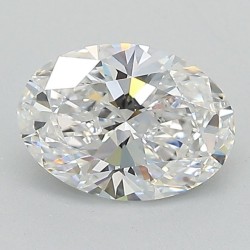 Diament laboratoryjny szlif owalny, 1.08ct, VVS2, D, IGI LG612301094
